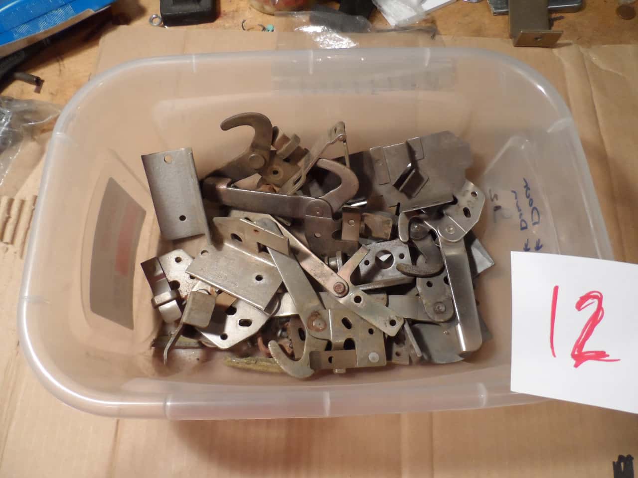 Clear Bin 12